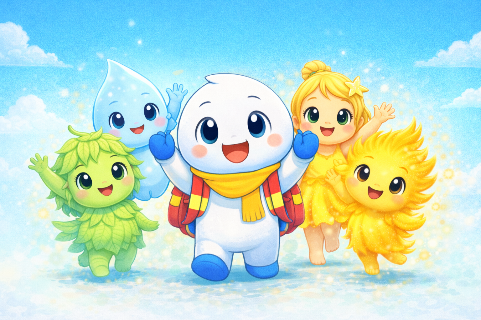 Zingloo and friends from GiggleWorlds Studio welcoming you